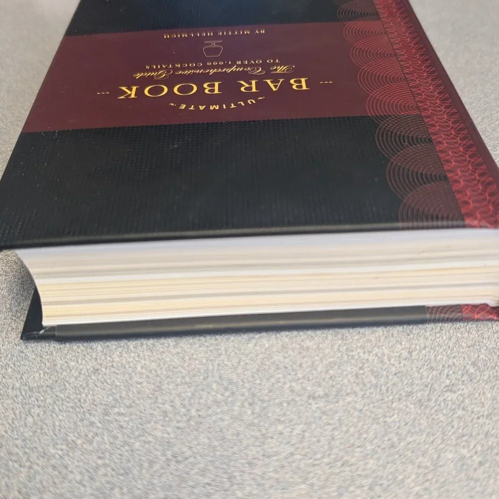 The Ultimate Bar Book Over 1,000 Cocktail Recipes by Mittie Hellmich